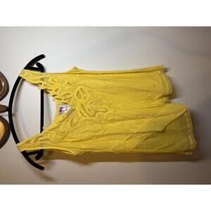 Vintage Yoana Baraschi yellow tank